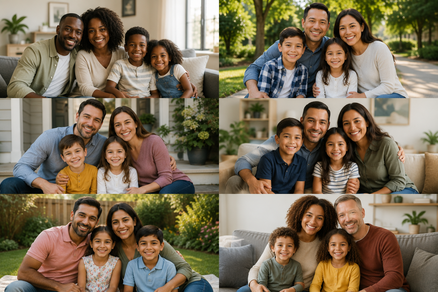 Happy families protected by ACE Legacy Life Partners